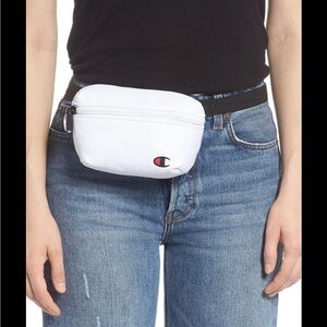 Champion White Fanny Pack